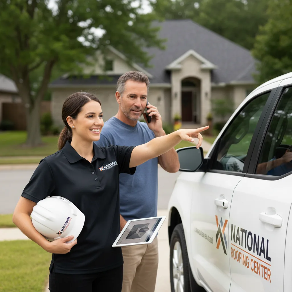 National Roofing Center customer support in Asbury
